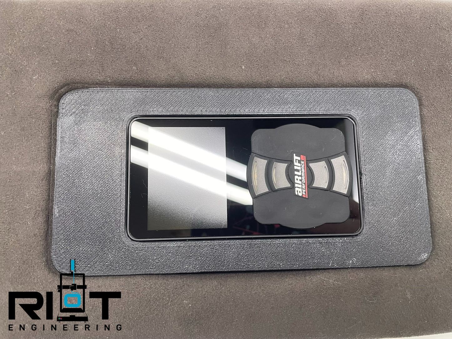 14-19 Cherokee SRT Air Lift Controller Holder - Visor Airlift Mount
