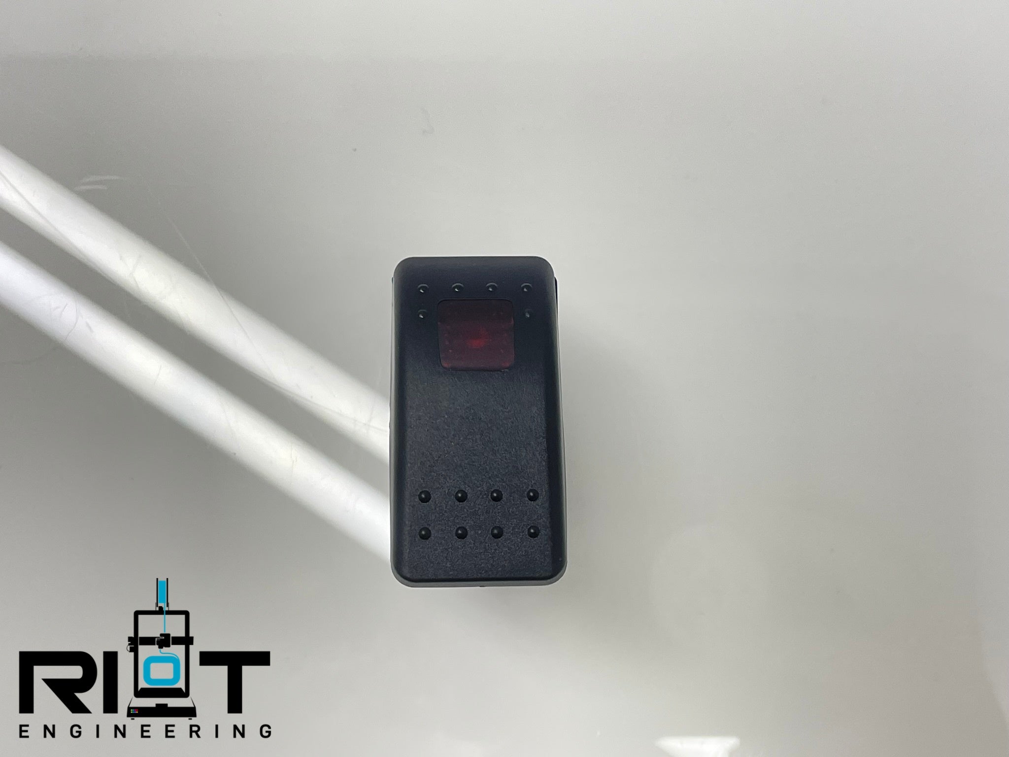 Replacement LED Toggle Switch - Red ON/OFF – Riot Engineering