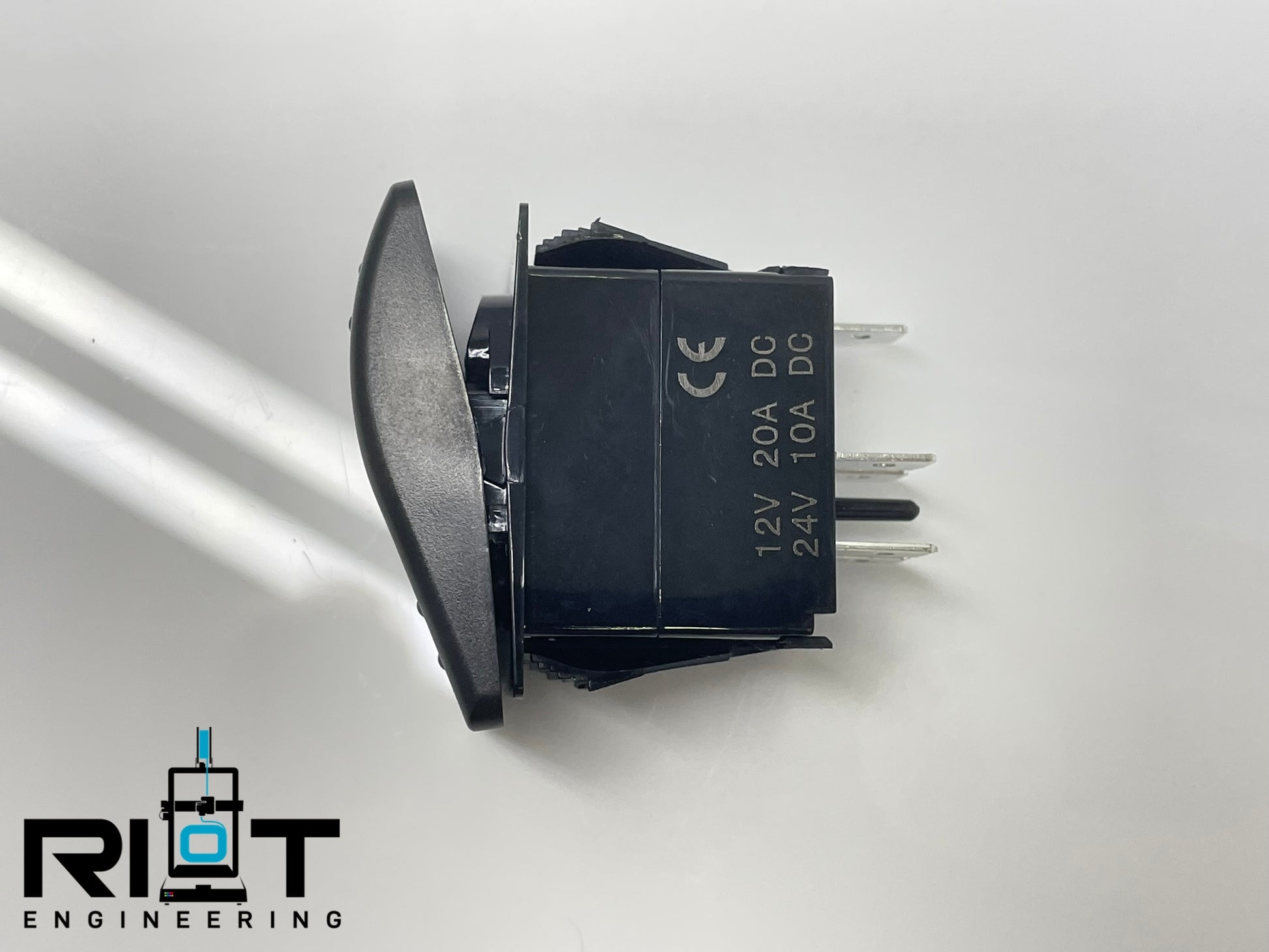 Replacement LED Toggle Switch - Blue ON/OFF – Riot Engineering