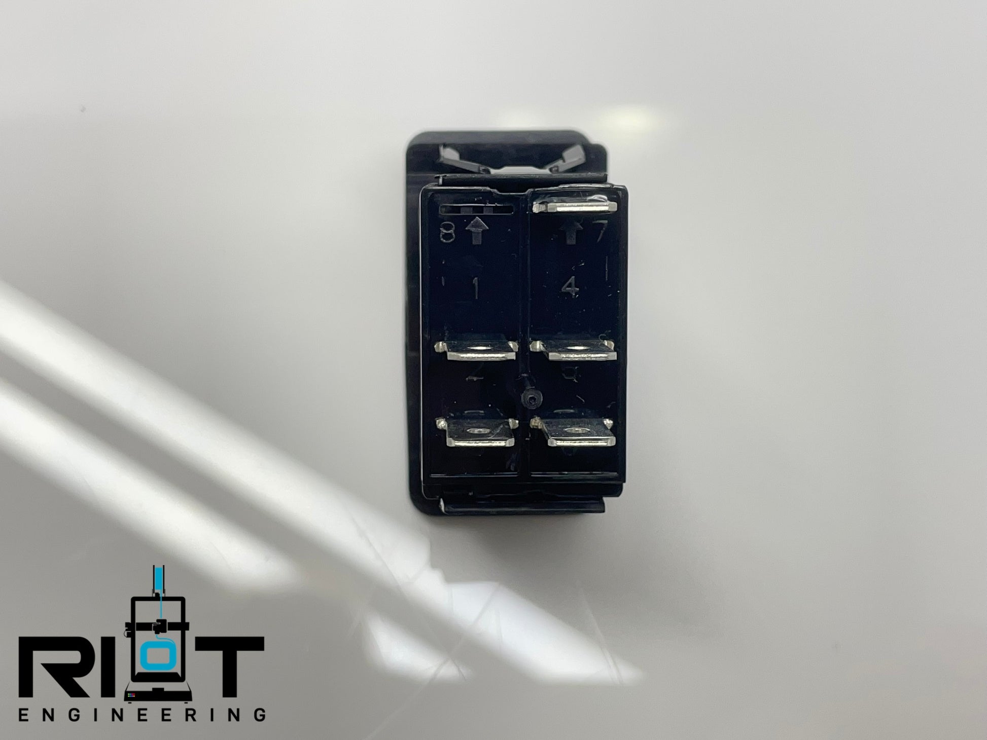 Replacement LED Toggle Switch - Blue ON/OFF – Riot Engineering
