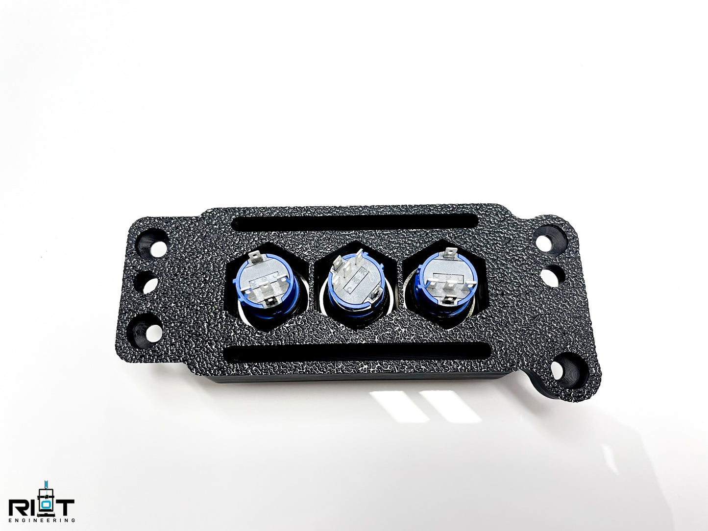 06-09 350Z 3 Button Panel - 3 Red 19mm LED Buttons - YAW Sensor Bypass