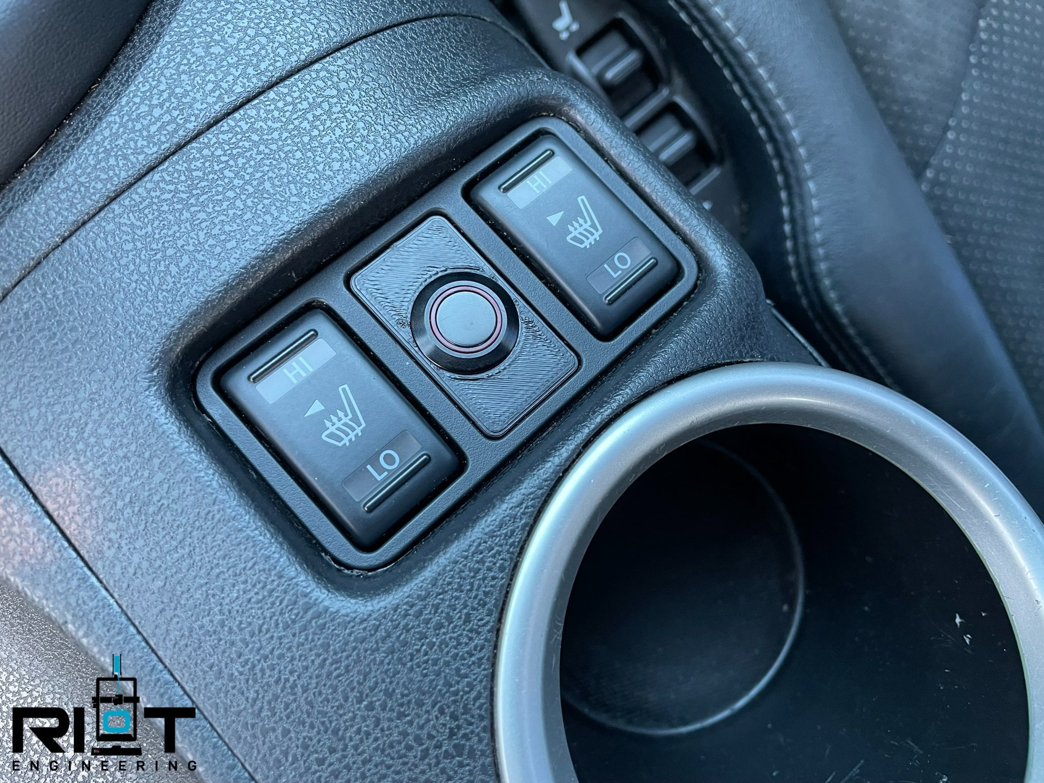 370Z 350Z Single Button Panel - 16mm 1 Button - Red LED YAW Sensor Byp ...