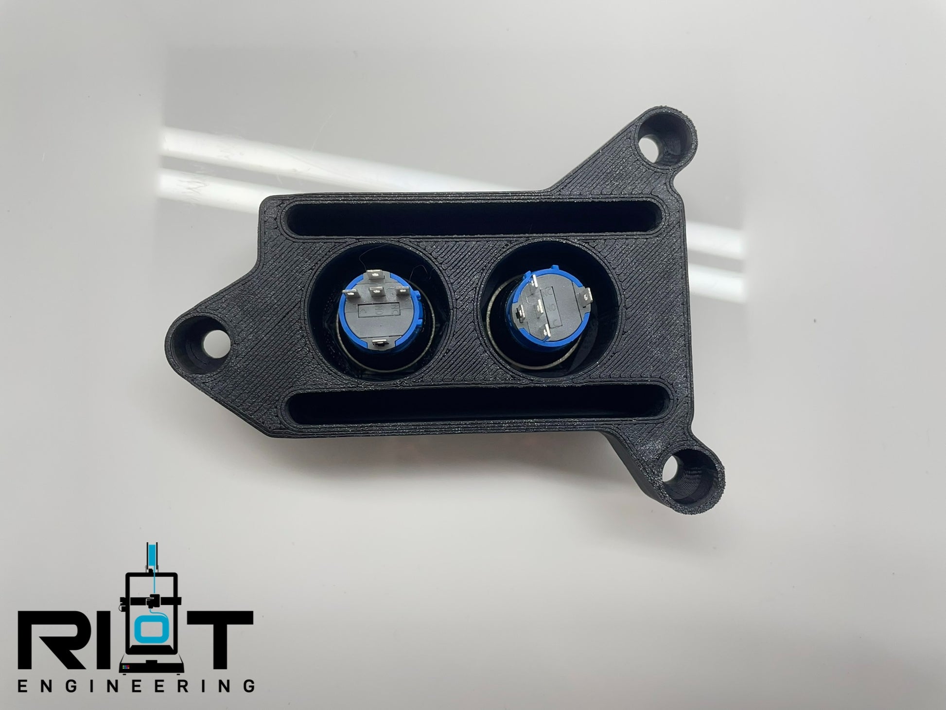 370Z Button Panel - 19mm Red LED Buttons - YAW Sensor Bypass - Seat Sw ...